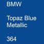 Preview: BMW, Topaz Blue Metallic, 364.